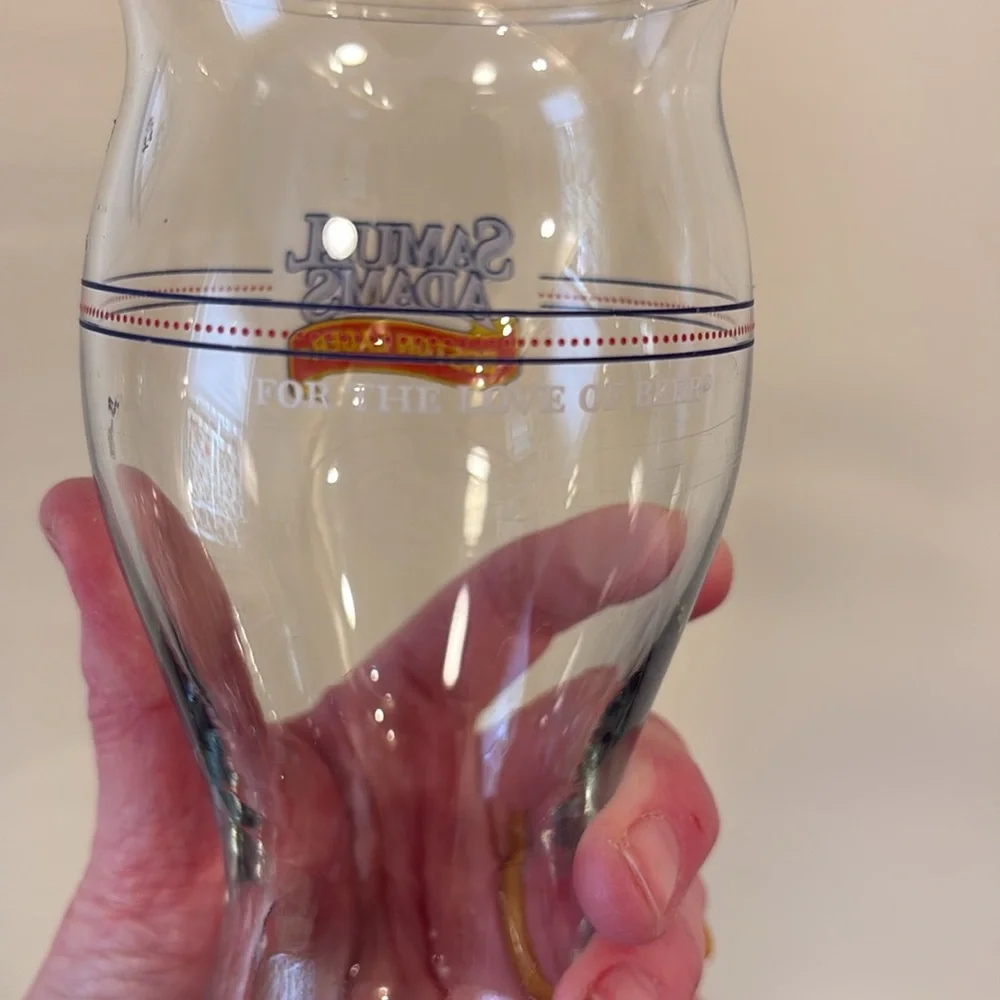 Vintage Samuel Adam’s ‘For The Love Of Beer’ 16 oz Glasses - Set of 2 - Picture 3 of 4